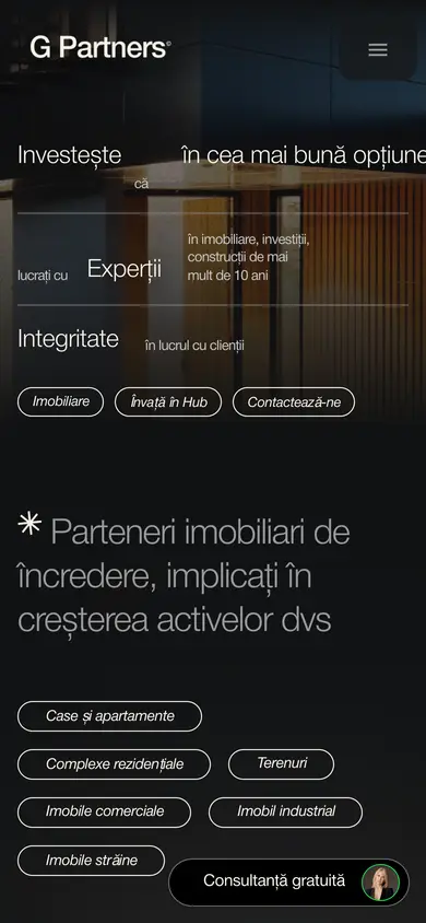G Partners — mobile